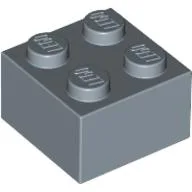 Brick 2 x 2 / Sand Blue