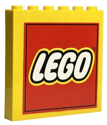 Panel 1 x 6 x 5 with LEGO Logo Pattern (Sticker) - Set 3221