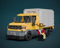 Mini Delivery Truck - Modular Cargo Bed