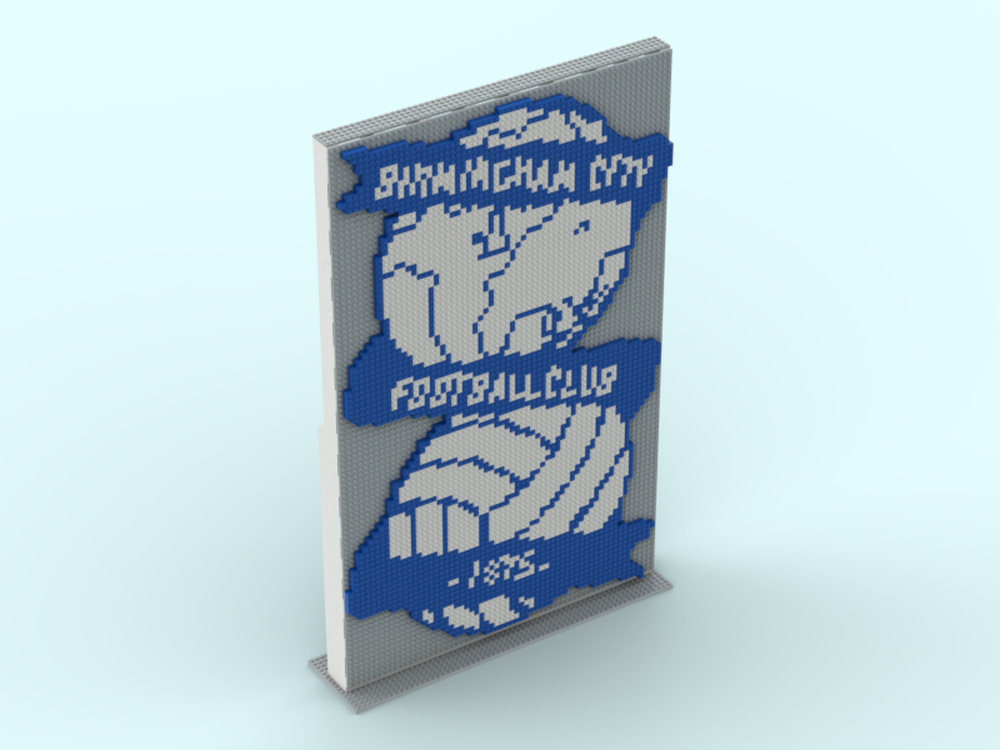 Lego Birmingham City Football Badge