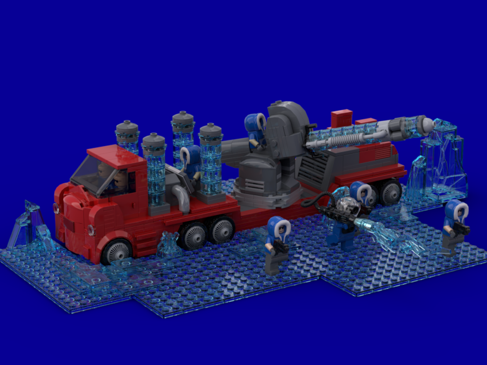 Lego Mr Freeze's Ice Cannon (BTAS)