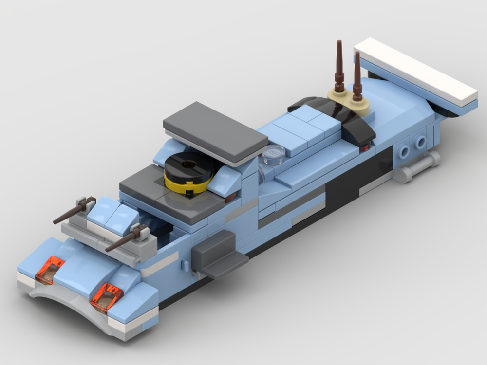 Lego 76424 Coruscant Cargo Barge (Alternate Build)