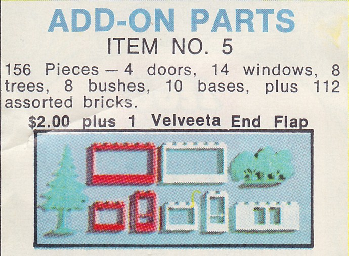 Lego Velveeta Set No. 5