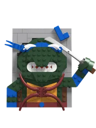 Brick sketch: Leo