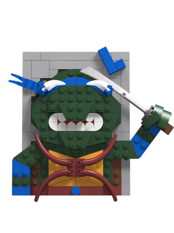 Lego Brick sketch: Leo