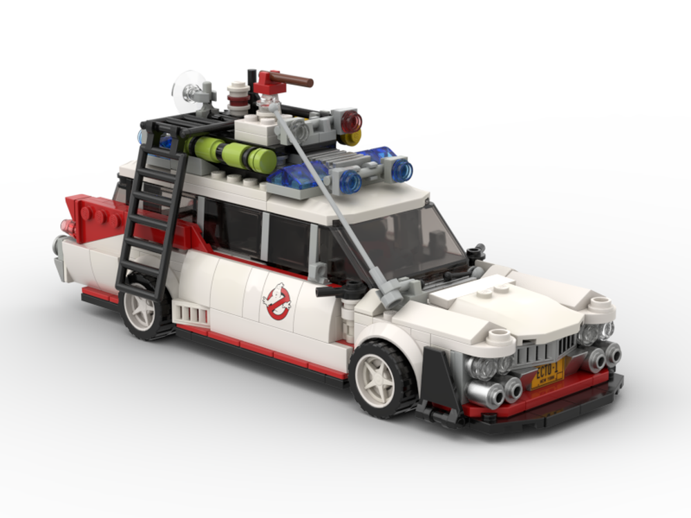 Lego Ecto 1 Racecar
