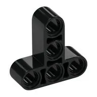 Technic Beam 3 x 3 T-Shape Thick / Black