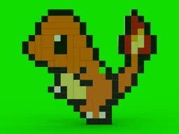 Pixel Art Charmander