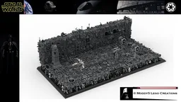 SW: Death star trench run + Frist floor for Minifigs