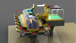 Medium Air Tram Plattform