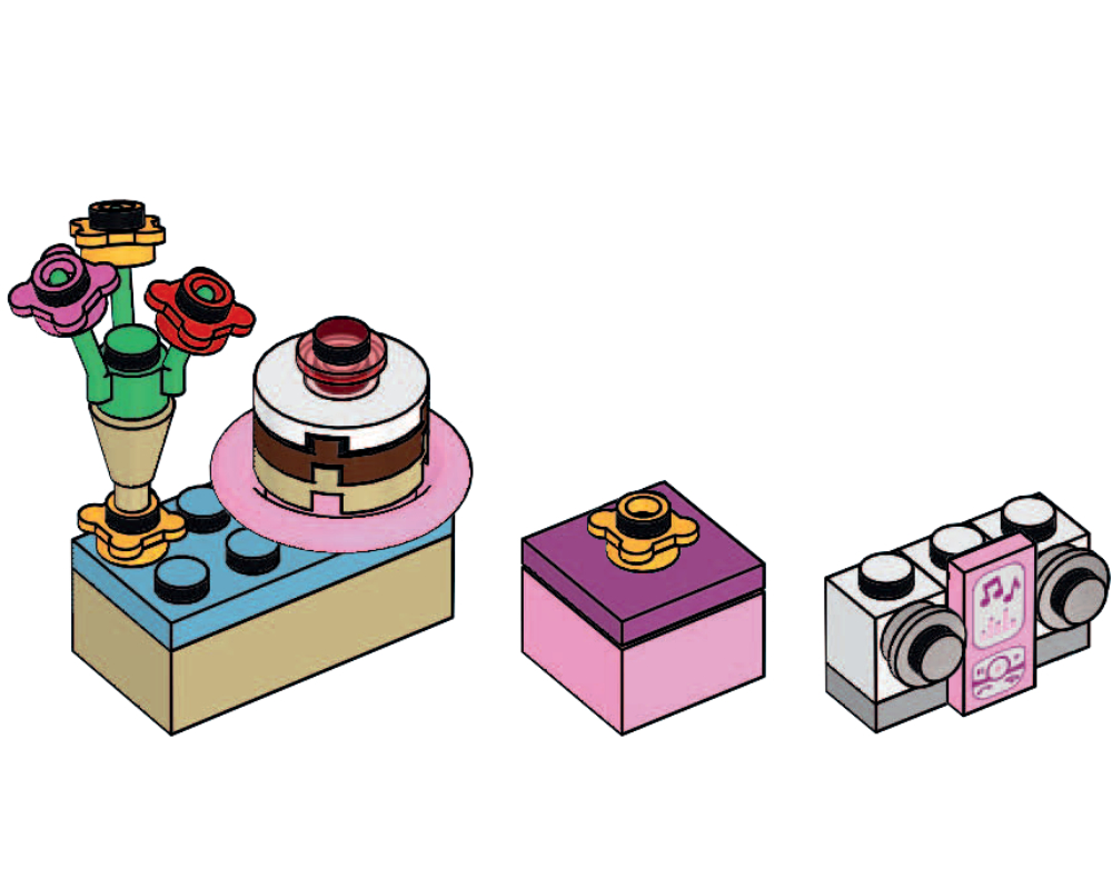 Lego Party And Cake