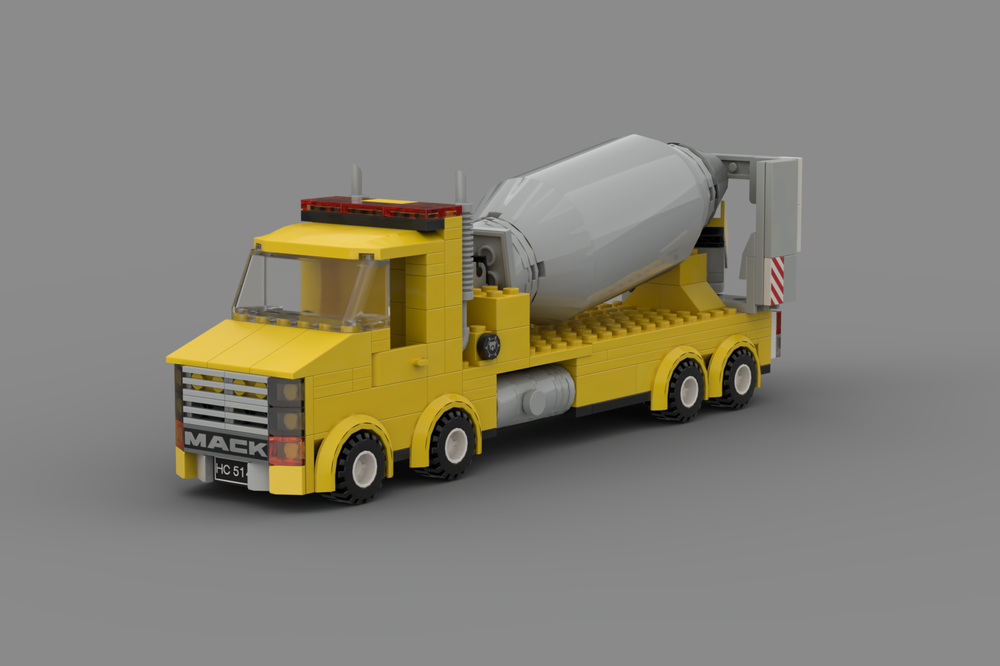 Lego concrete truck