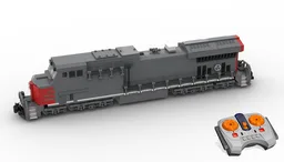 Locomotive Diesel - Southern Pacific Railroad AC4400CW - MOC