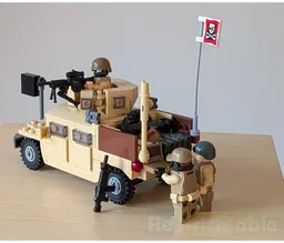 HMMWV Up Armored HA (Heavy) SOF version