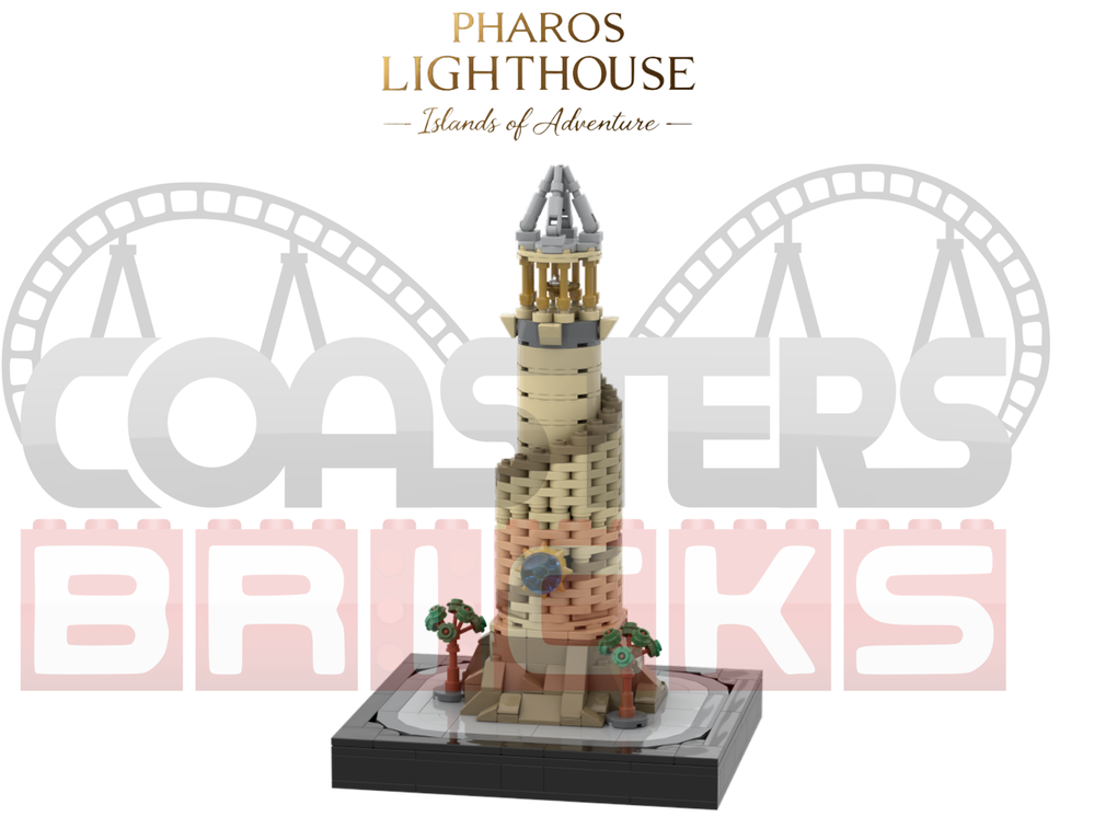 Lego PHAROS LIGHTHOUSE - Universal's Islands of Adventure