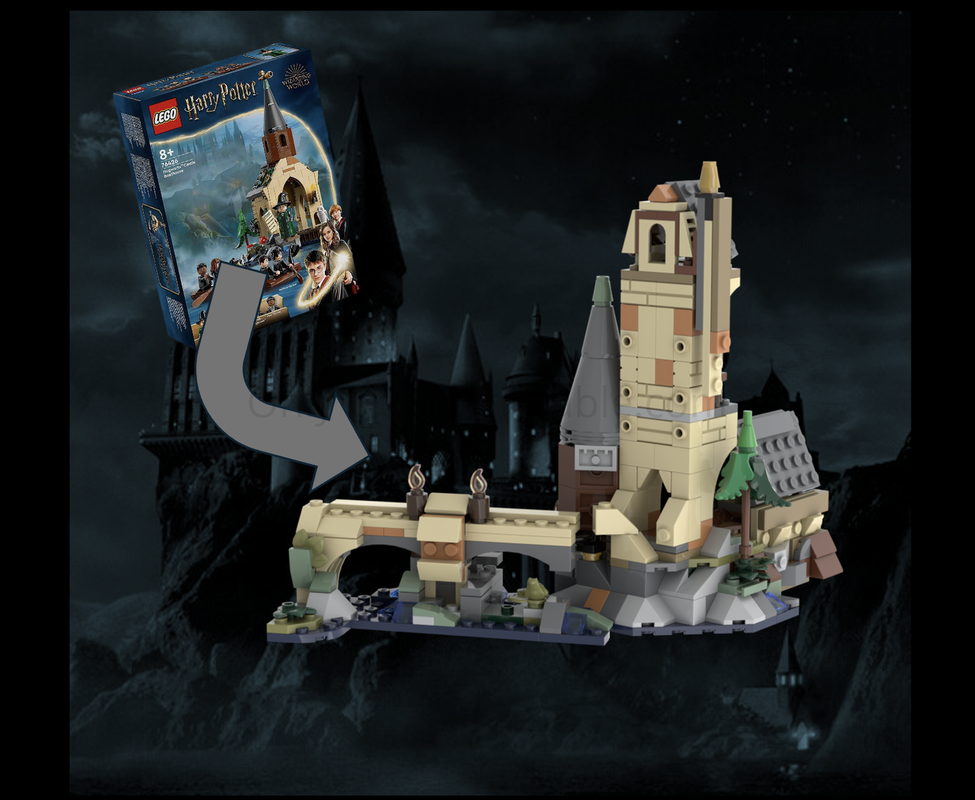 Lego The Astronomy Tower (76426 alternate)