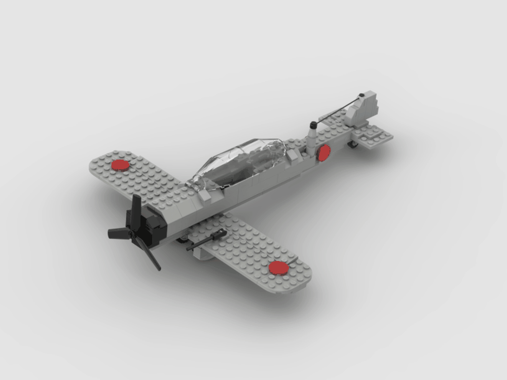 Lego Mitsubishi A6M Nicknamed the ZERO