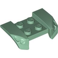 Lego Mudguard 2 x 4 with Molded Headlights / Sand Green