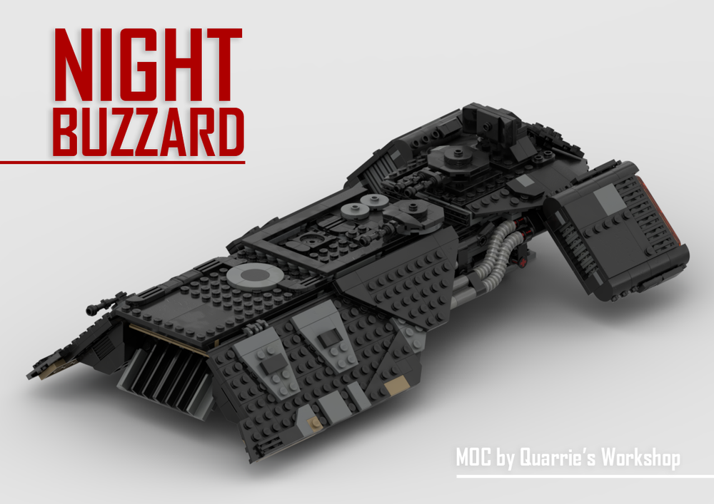 Lego Night Buzzard (Knights of Ren Transport Ship)