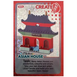 Trading Card, Create The World - Asian House (foil) / [No Color/Any Color]