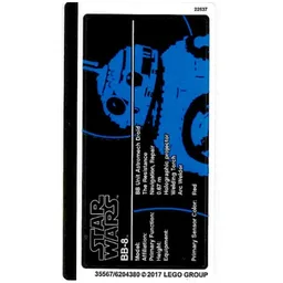 Sticker Sheet for Set 75187-1 / [No Color/Any Color]