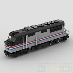 Metroliner diesel locomotive with PF control