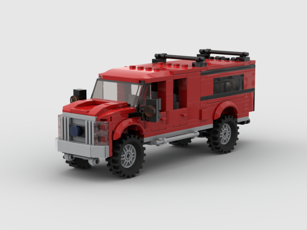 Lego FORD SUPER DUTY PICKUP TRUCK w/ removable TOPPER