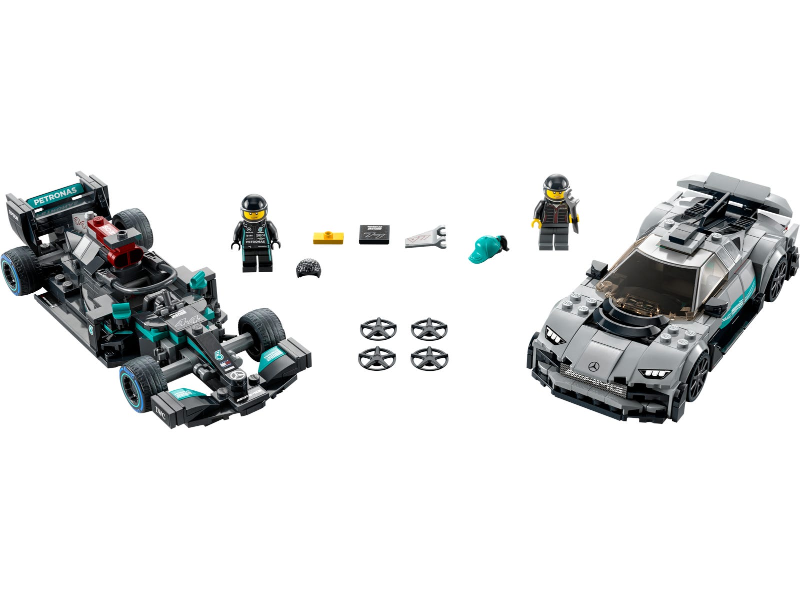 Lego Mercedes-AMG F1 W12 E Performance & Mercedes-AMG Project One