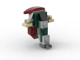 Micro Scale Slave I / Boba Fett's Starship (1 stud = 4.2 m)
