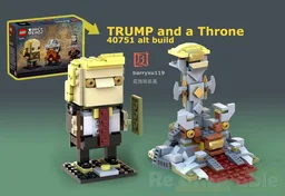 Make 40751 Trump in suit and a Dwarf Throne