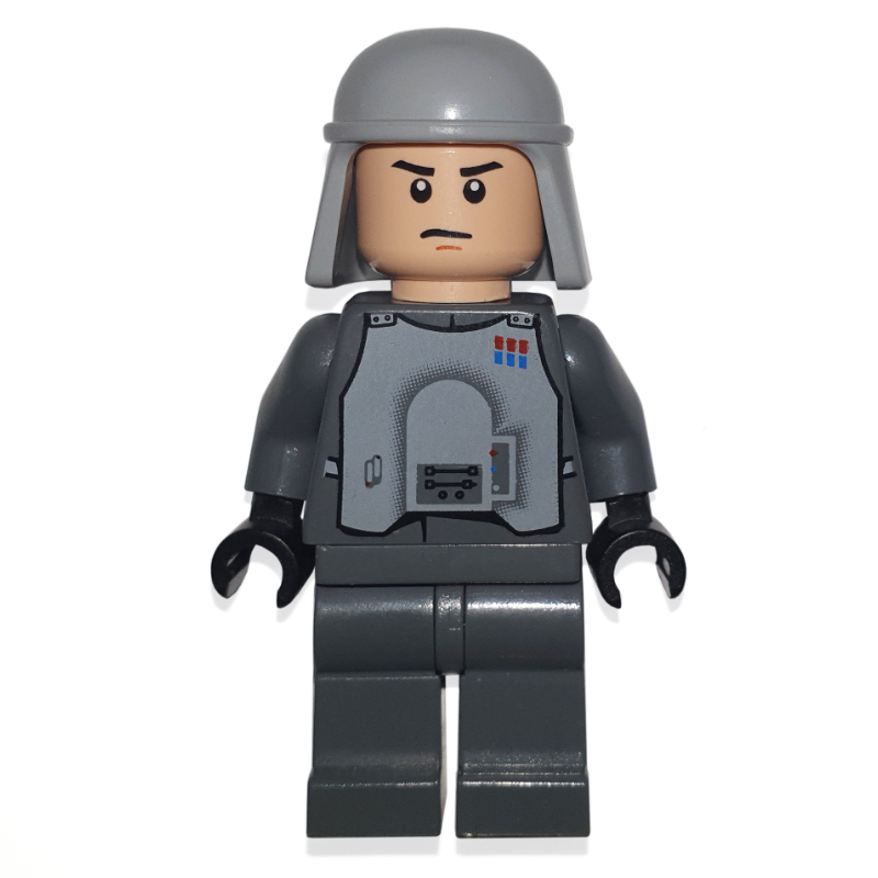 Lego General Maximillian Veers, Light Bluish Gray Helmet