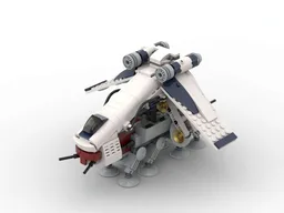 Republic Dropship & AT-OT - Midi - Episode II & The Clone Wars