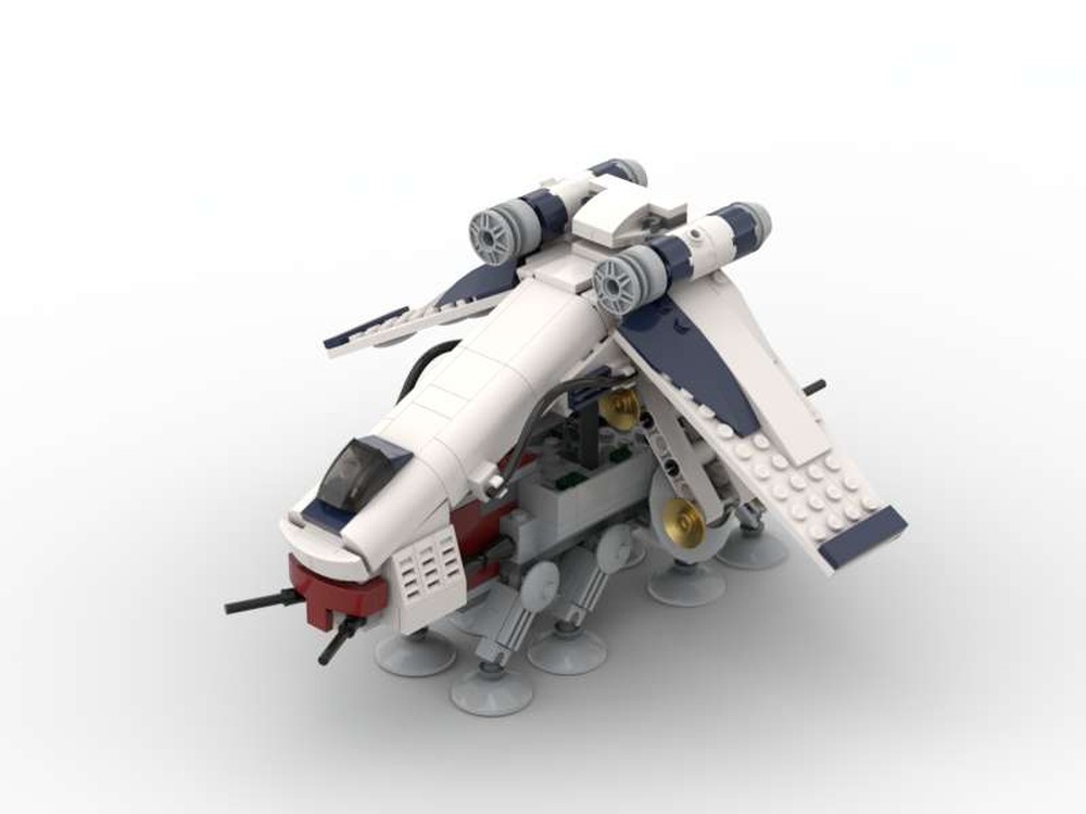 Lego Republic Dropship & AT-OT - Midi - Episode II & The Clone Wars