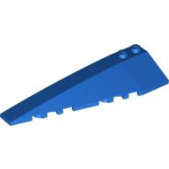Lego Brick Wedged, Curved 10 x 3 Left / Blue