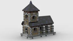 Mini-Medieval-Modulars 34 - "Chapel"