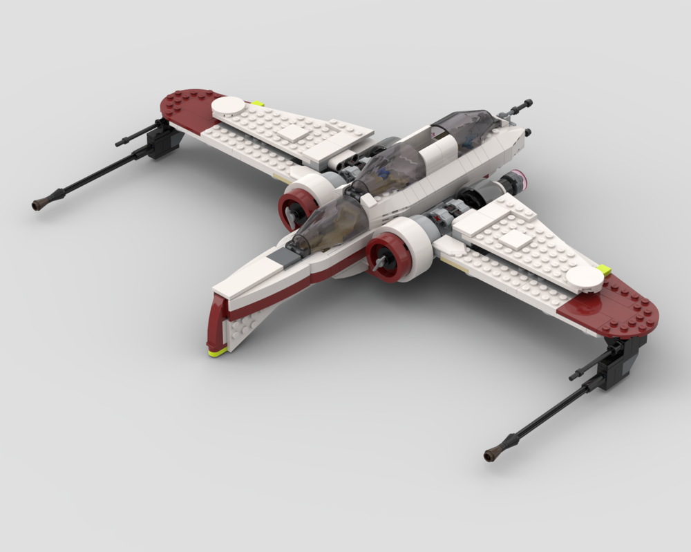 Lego ARC-170 MOD (~$7 worth of parts needed)