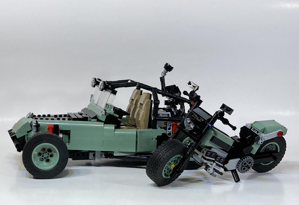 Lego 10317 Land Rover Sand Rail and Fatboy