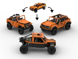 3-in-1 42126 C model pack
