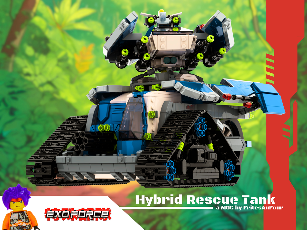 Lego Exo-Force Hybrid Rescue Tank