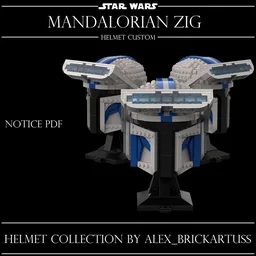 Helmet Custom Mando Zig