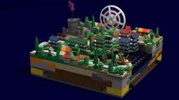 20x20 Micro City Connectable Riverfront