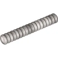 Hose, Ribbed 7mm D. 6L / 4.8cm / Metallic Silver