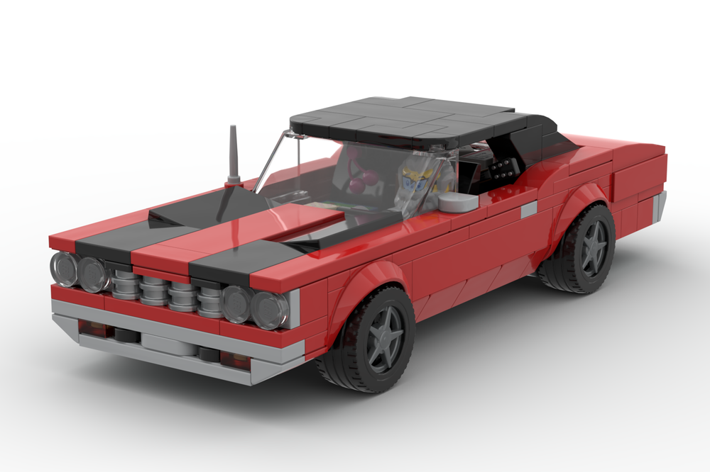 Lego 1968 Plymouth Hemi Road Runner Thomas Hayes Memorial MOC