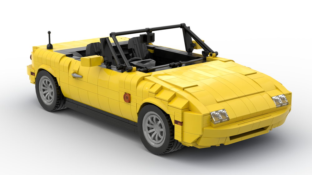 Lego 1989 Eunos Roadster / Mazda MX-5 / Mazda Miata - Yellow
