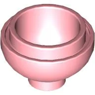 Brick Round 2 x 2 Dome Bottom [Open Stud] / Warm Pink