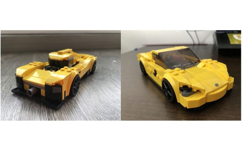 Lego 2in1! Peugeot 9x8 and Mclaren Speedtail