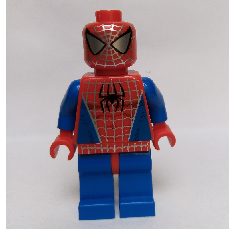Lego Spider-Man with Silver Webbing