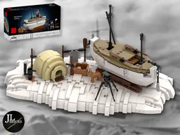 Shackleton's Lifeboat Scenery (Ocean Camp)