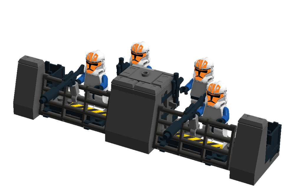 Lego Siege Of Mandalore - Double Barricade