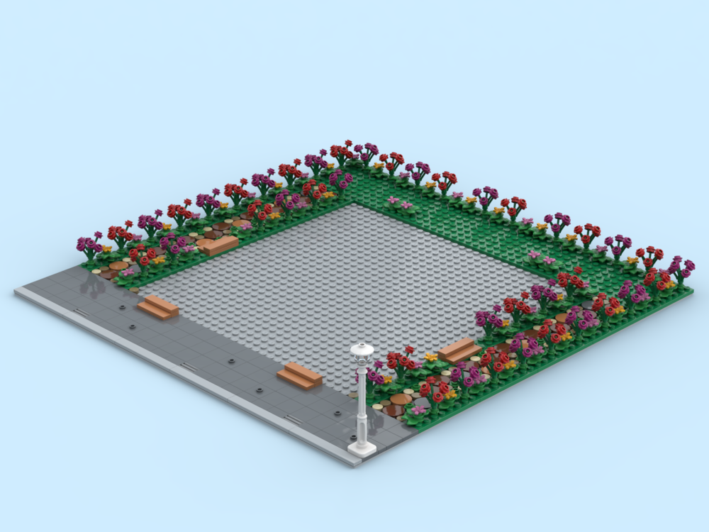 Lego 48x48 Base for Modular Botanical Garden